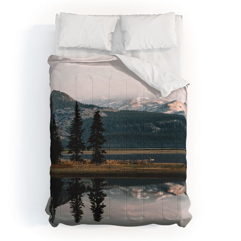 Rustic Bones Sparks Lake Comforter