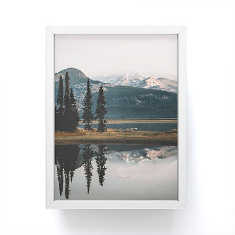 Rustic Bones Sparks Lake Framed Mini Art Print