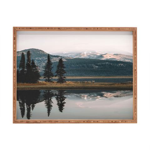 Rustic Bones Sparks Lake Rectangular Tray