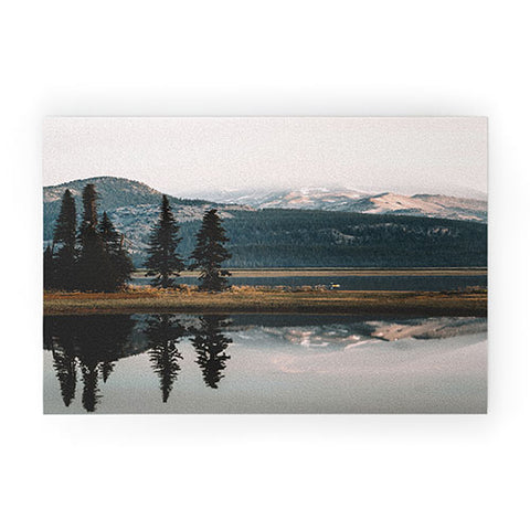 Rustic Bones Sparks Lake Welcome Mat