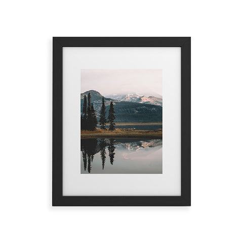 Rustic Bones Sparks Lake Framed Art Print