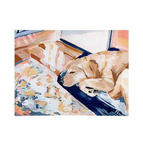 Sabina Fenn Illustration Bella Sleeping Poster