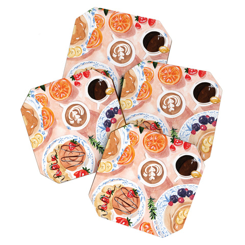 Sabina Fenn Illustration Brunch Coaster Set