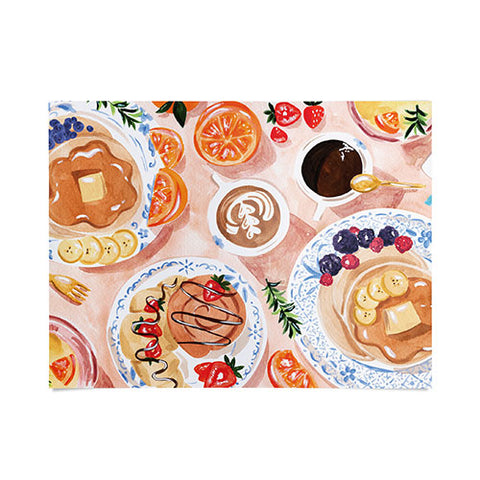 Sabina Fenn Illustration Brunch Poster