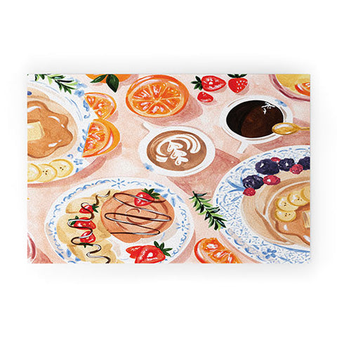 Sabina Fenn Illustration Brunch Welcome Mat