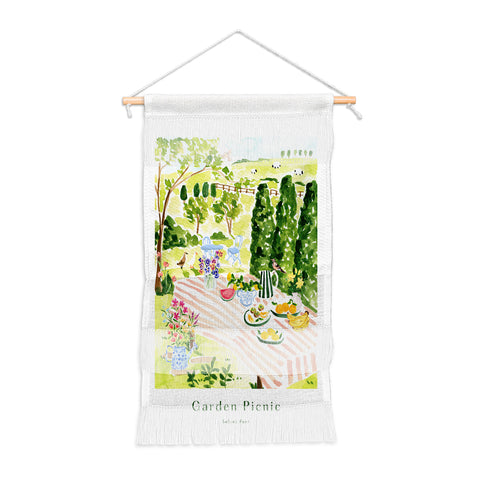 Sabina Fenn Illustration Garden Picnic Wall Hanging Portrait