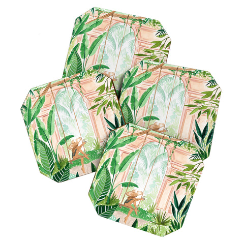 Sabina Fenn Illustration Jungle Swing Coaster Set