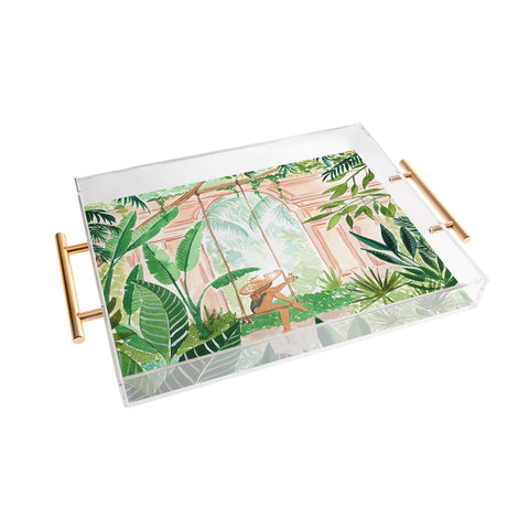 Sabina Fenn Illustration Jungle Swing Acrylic Tray