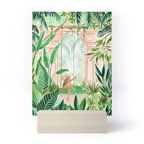 Sabina Fenn Illustration Jungle Swing Mini Art Print