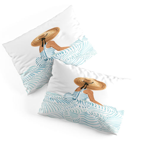 Sabina Fenn Illustration Madame Fleur II Pillow Shams