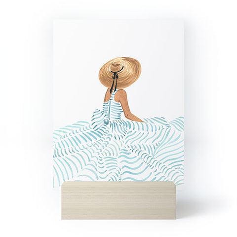 Sabina Fenn Illustration Madame Fleur II Mini Art Print