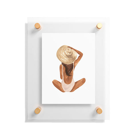 Sabina Fenn Illustration Mila I Floating Acrylic Print