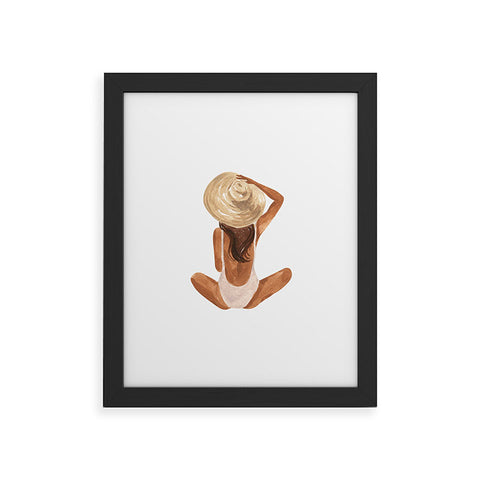 Sabina Fenn Illustration Mila I Framed Art Print