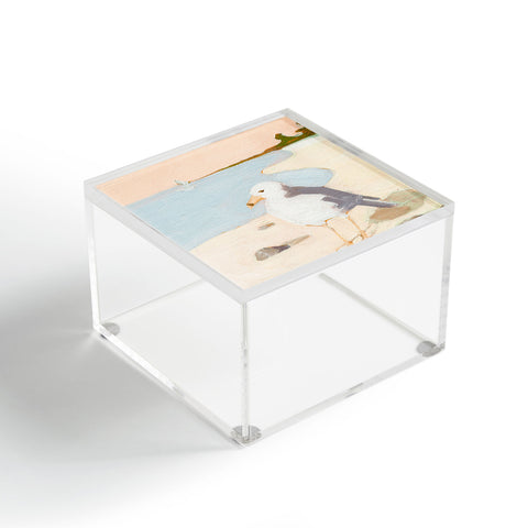 Sabina Fenn Illustration Seagull Acrylic Box
