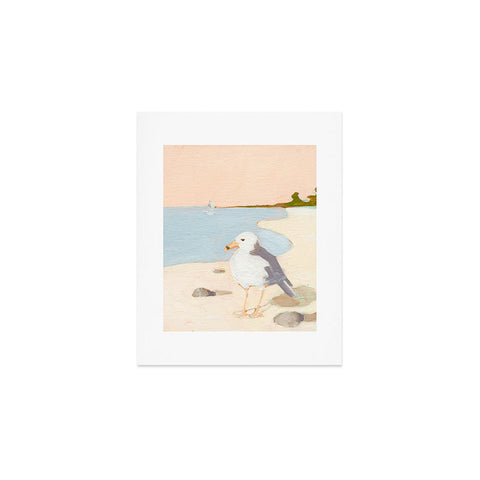 Sabina Fenn Illustration Seagull Art Print