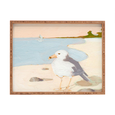 Sabina Fenn Illustration Seagull Rectangular Tray