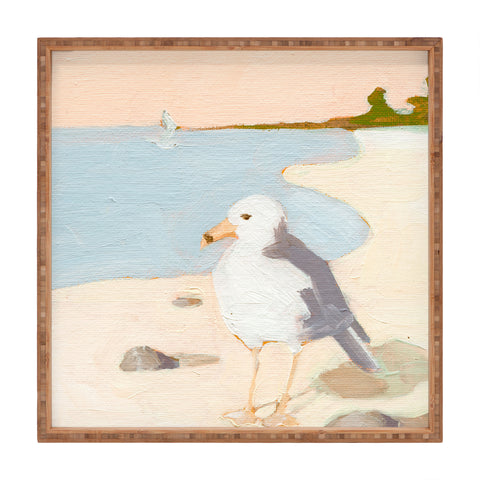 Sabina Fenn Illustration Seagull Square Tray