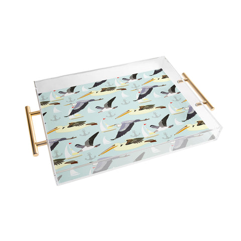 Sabine Reinhart At The Shore Acrylic Tray