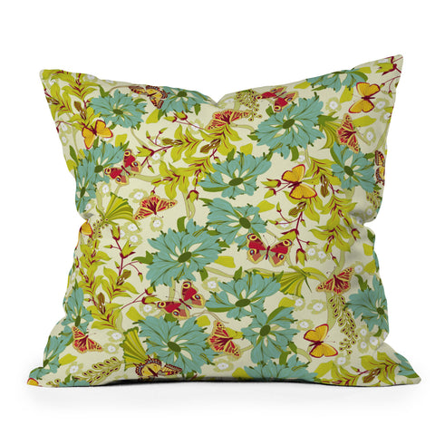 Sabine Reinhart Basanti Outdoor Throw Pillow