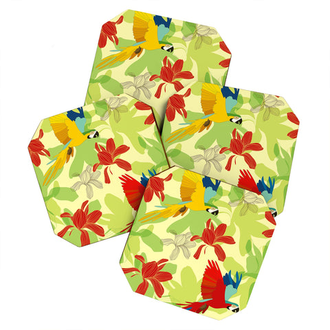 Sabine Reinhart Beauty Of Forest Coaster Set