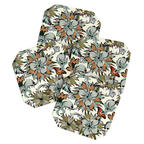 Sabine Reinhart Blooming Garden Coaster Set