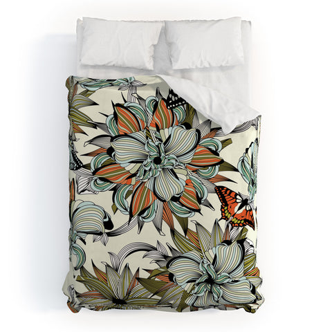Sabine Reinhart Blooming Garden Duvet Cover