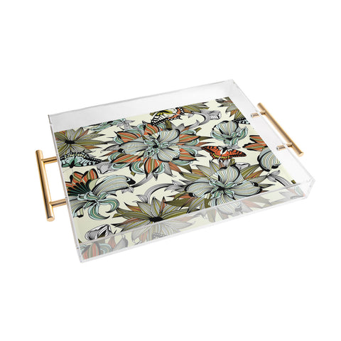 Sabine Reinhart Blooming Garden Acrylic Tray