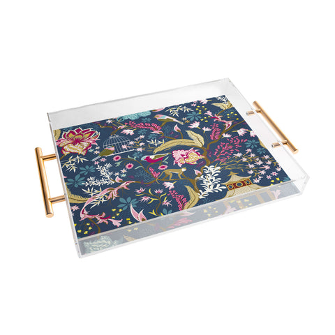 Sabine Reinhart Chinoiserie Acrylic Tray
