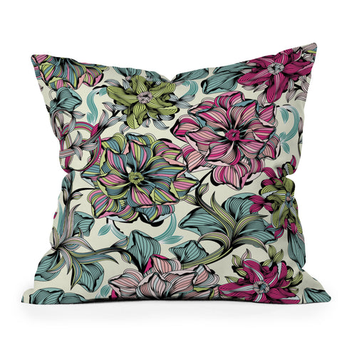 Sabine Reinhart Enchanted Journey Outdoor Throw Pillow