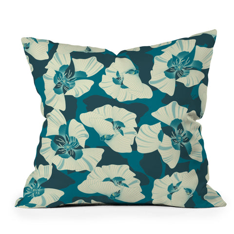 Sabine Reinhart Far Far Away Outdoor Throw Pillow