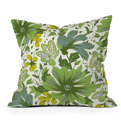 Sabine Reinhart First Sunray Outdoor Throw Pillow