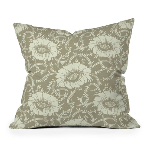 Sabine Reinhart Floral Dream Outdoor Throw Pillow
