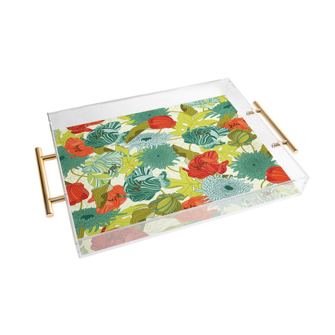 Sabine Reinhart Flower Route Acrylic Tray