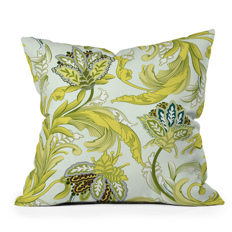 Sabine Reinhart Garden Of Delight Outdoor Throw Pillow