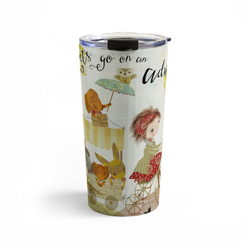 Sabine Reinhart Go on an Adventure Travel Mug