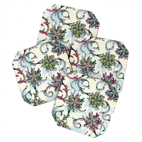 Sabine Reinhart Imagination Blooms Coaster Set