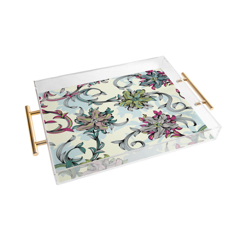 Sabine Reinhart Imagination Blooms Acrylic Tray
