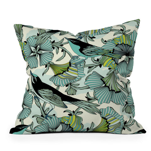 Sabine Reinhart Lavish Love Outdoor Throw Pillow