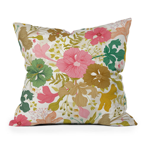 Sabine Reinhart Moms Garden Outdoor Throw Pillow