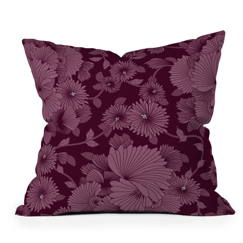 Sabine Reinhart Nocturnal 2 Outdoor Throw Pillow