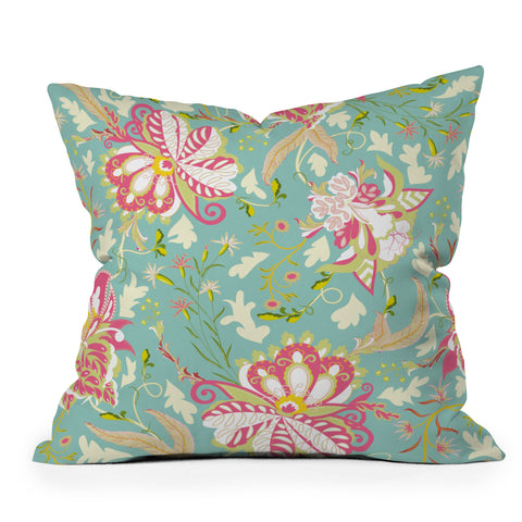 Sabine Reinhart Oh Happiest Day Outdoor Throw Pillow