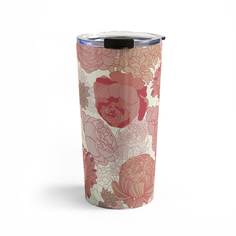 Sabine Reinhart Red Roses Travel Mug