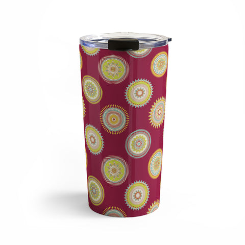 Sabine Reinhart Sameena Red Travel Mug