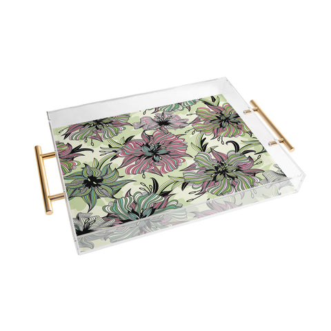 Sabine Reinhart Spring Has Sprung Acrylic Tray
