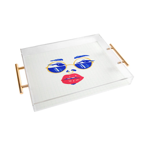 Sabrena Khadija GRL Acrylic Tray