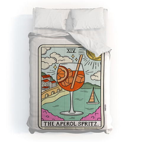 Sagepizza APEROL SPRITZ READING Comforter