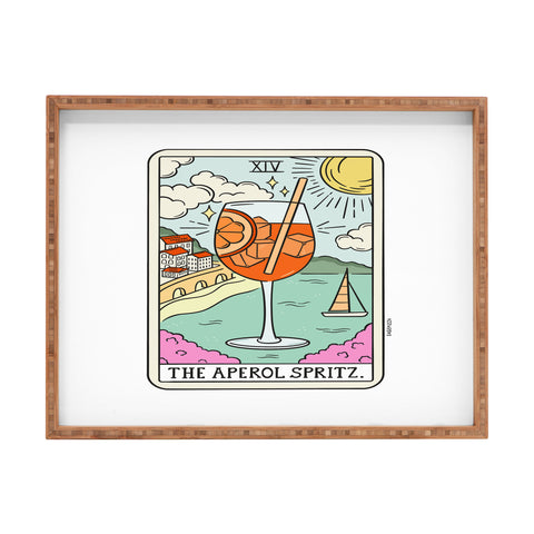 Sagepizza APEROL SPRITZ READING Rectangular Tray