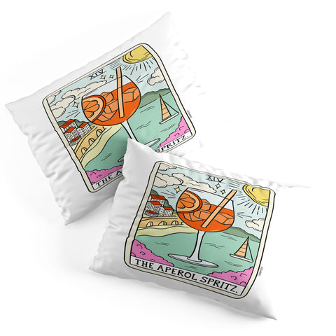 Sagepizza APEROL SPRITZ READING Pillow Shams