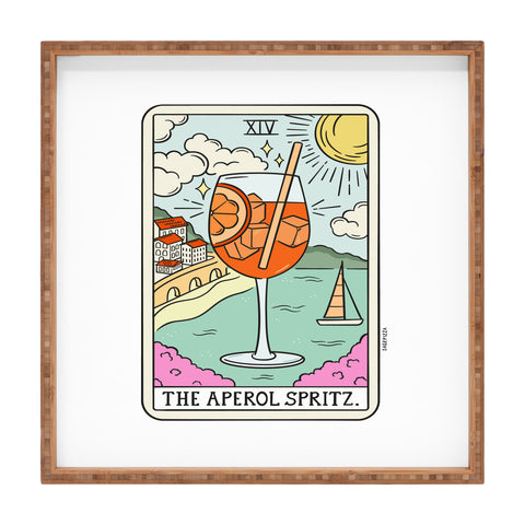 Sagepizza APEROL SPRITZ READING Square Tray