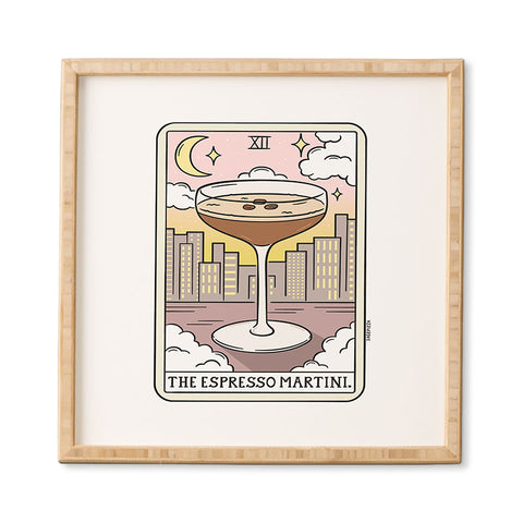 Sagepizza ESPRESSO MARTINI READING Framed Wall Art